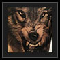 wolf tattoo idea