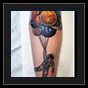 Space tattoo design