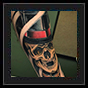 Skull tattoo design