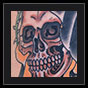 Skull tattoo idea