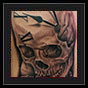 Skull tattoo idea