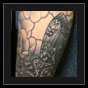 moth sleeve tattoo idea